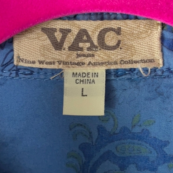 L Nine West Vintage American Button Down Shirt - Picture 5 of 5